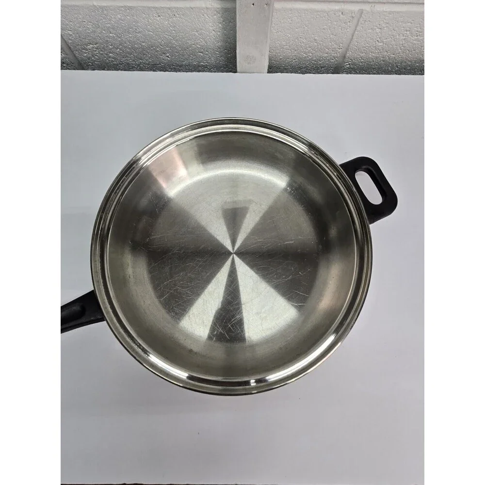 T304 Surgical Stainless Waterless Greaseless 11.5”Saute Pan